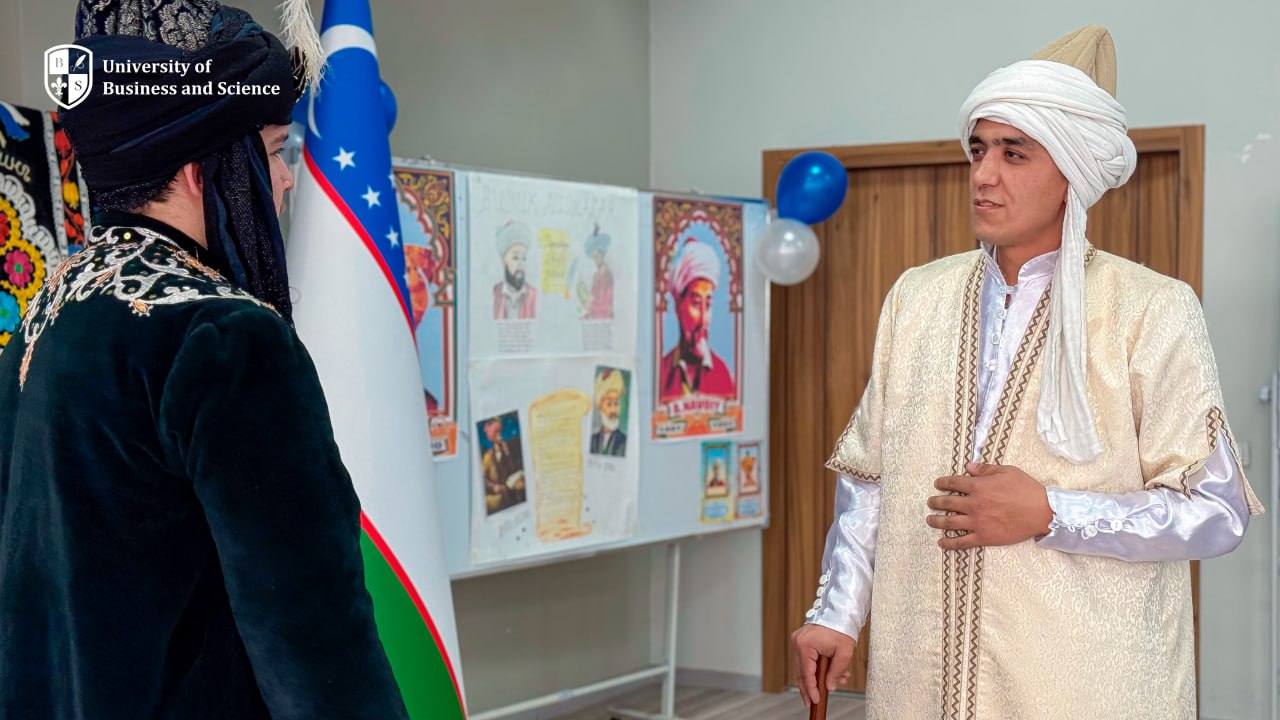 UBS Toshkentda buyuk ajdodlarimiz Mir Alisher Navoiy va Zahiriddin Muhammad Bobur ilmiy merosiga bag‘ishlangan ma’naviy-ma’rifiy tadbir bo‘lib o‘tdi.